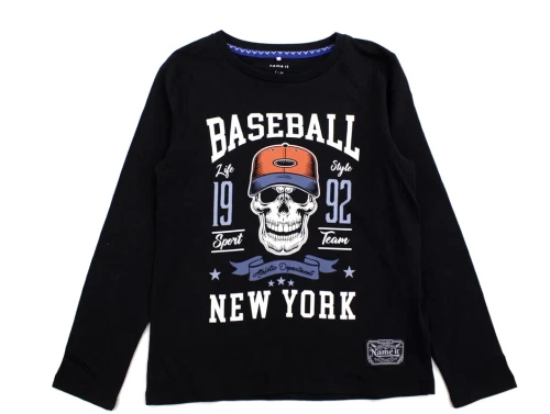 Name It black t-shirt print